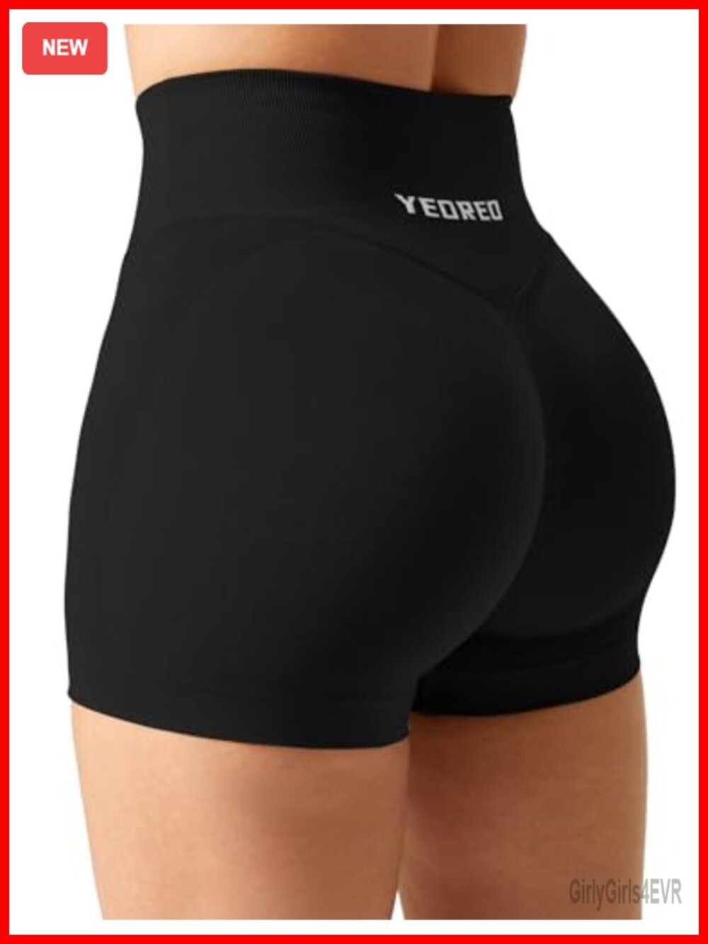 Seamless Scrunch Butt Biker Shorts High Waist Gym Yoga Workout